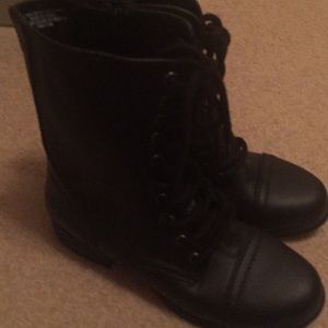 Never worn black boots